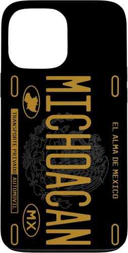 Vista 24 de Michoacano Michoacan Mexican State License Plate Phone Case for iPhone 17