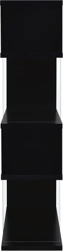 Vista 8 de Coaster Home Furnishings librero, Madera, Negro