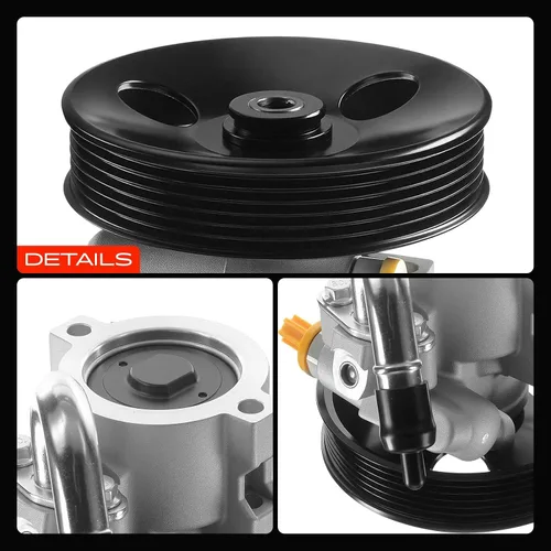 Vista 9 de A-Premium Bomba de dirección asistida, con polea, compatible con Chevrolet Aveo 2008-2017, Aveo5 2007-2008 y Pontiac G3 2007-2008, Wave 2008, Wave5