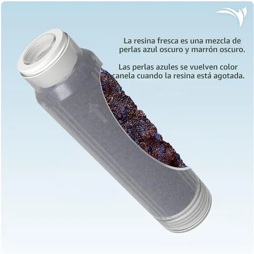 Vista 4 de AquaticLife Kit de filtro RO/DI de 10 pulgadas, 100 GPD, carbono