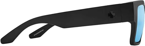 Vista 4 de Spy Cyrus Gafas de sol negro mate con lentes polarizadas Happy Boost Bronze Ice Blue Spectra, Negro mate suave