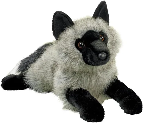 Vista 2 de Douglas Zorro de Plata de Ley de Peluche Animal de Peluche