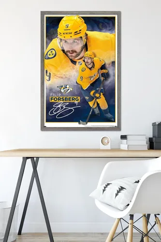 Vista 6 de Trends International NHL Nashville Predators - Póster de pared de Filip Forsberg 23