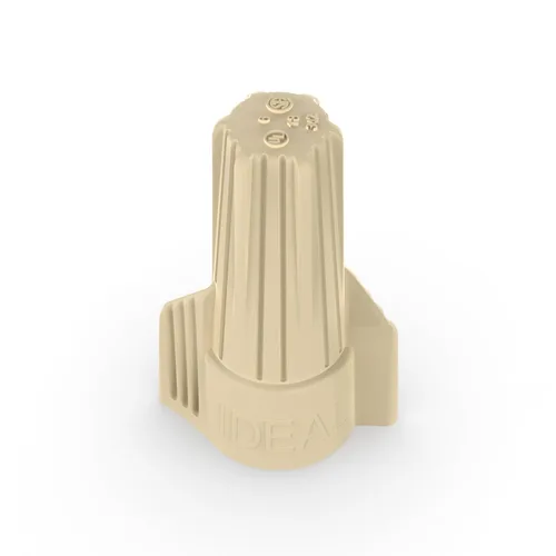 Vista 4 de Conector de cables eléctrico IDEAL 30-341P Twister, Modelo 341 Tostado, (100/Bolsa)