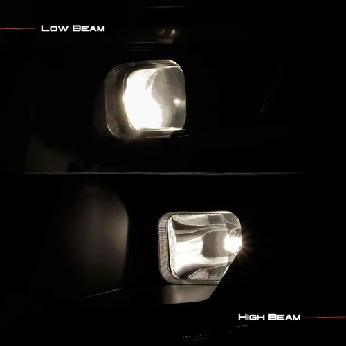 Vista 10 de AKKON - Para faros delanteros de proyector Ford Edge 2007-2010 LED DRL Light Bar Black Housing Clear Lens Driver And Passenger Side Direct