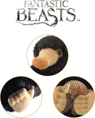 Vista 5 de The Noble Collection Animales Fantásticos Peluche de Escarbato