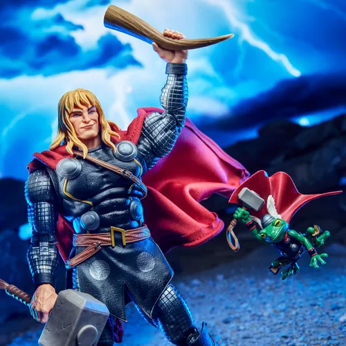 Vista 7 de Marvel Legends Maximum Series Thor, Figura de acción coleccionable de Thor