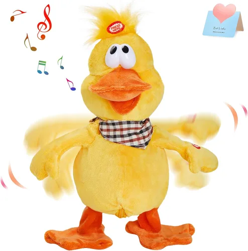 Vista 9 de Houwsbaby rana verde de 30 cm juguete rana que croa animal de peluche musical saltarín rana frondosa que se sacude y agita peluche animado juguete