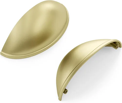 Vista 8 de goldenwarm Jaladeras de latón para gabinetes y cajones de cocina LS0313BB76 Jaladeras sólidas para cajones y gabinetes de cocina, 3 pulgadas