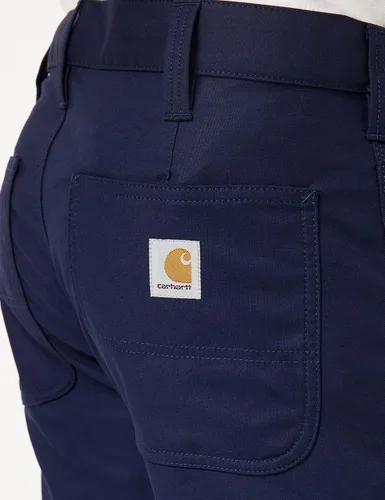 Vista 5 de Carhartt Pantalón de trabajo de lona de ajuste relajado y flexible para hombre
