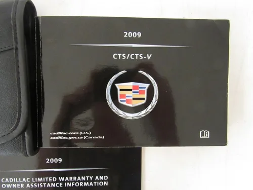 Vista 3 de 2009 Cadillac CTS Owner Manual