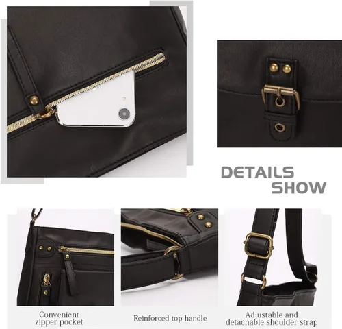 Vista 2 de KL928 Bolsos cruzados para mujer