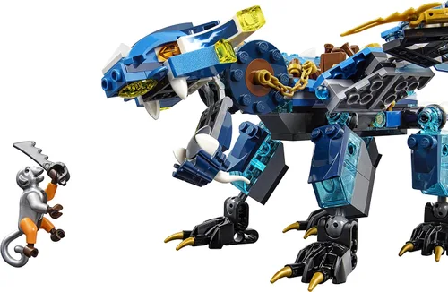 Vista 7 de Kit de construcción de LEGO Ninjago Dragón Elemental de Jay 70602 (350 piezas)