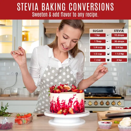 Vista 3 de Stevia Select Stevia Drops - Paquete de sabores cetogénicos sin azúcar de frambuesa, vainilla y crema irlandesa (3)
