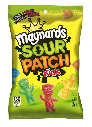 Vista 3 de Maynards Sour Patch Kids, 6.5 onzas, 9 unidades, importado de Canadá