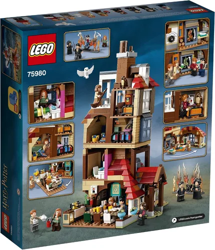 Vista 5 de LEGO Harry Potter Attack on The Burrow 75980 Kit de construcción