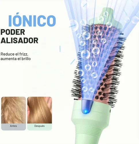 Vista 5 de K&K Cepillo eléctrico para el cabello, fácil de crear un aspecto de soplado