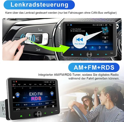 Vista 8 de Car Radio Stereo Wireless Apple Carplay
