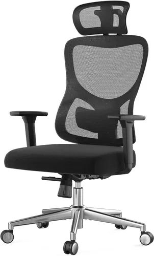 Vista 7 de Ergonomic Mesh Office Chair with Adjustable Lumbar Support and Headrestomfy Computer Chair with 3D Armrest Recling Swivel Chair for Home, Office