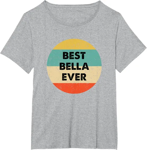 Vista 66 de Bella Name - Camiseta, Negro, S