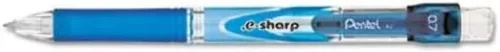Vista 2 de Pentel e-Sharp - Portaminas (punta media, 0.028 in, azul, 1 unidad)