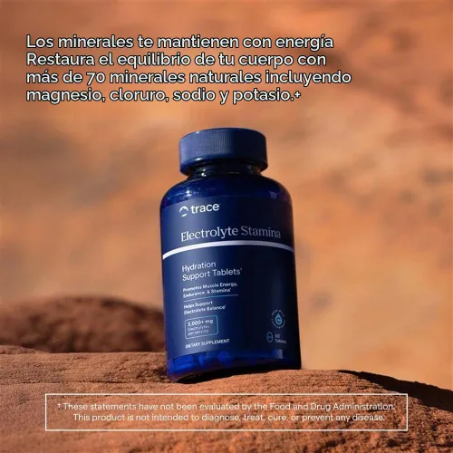Vista 5 de Trace Minerals Electrolyte Stamina - Suplemento diario de hidratación para el equilibrio de electrolitos - Apoyo energético - Espectro completo