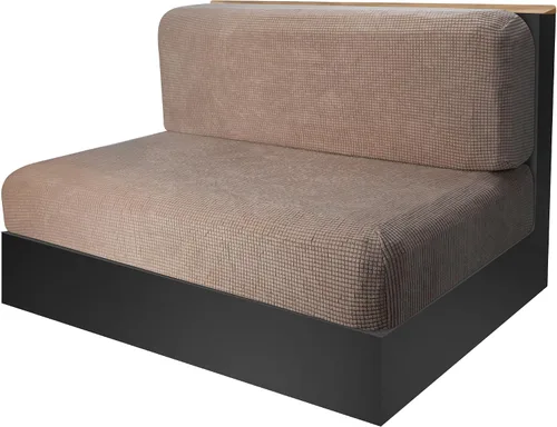 Vista 8 de RunNico Fundas de Cojines para Comedor de RV - Fundas Elásticas para Cojines de Camper - Protector de Muebles de Sofá Loveseat Extensible para RV