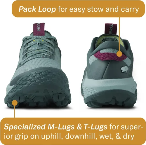 Vista 2 de Karhu Ikoni Trail WR - Zapatillas de trail running resistentes al agua para mujer