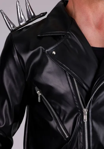Vista 7 de Disfraz Deluxe Ghost Rider de Marvel Talla Plus para Hombre Multicolor