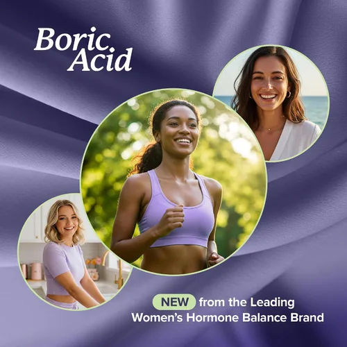 Vista 6 de Supositorios de ácido bórico para mujeres de 600 mg Equilibrio de pH, olor vaginal y picazón Higiene femenina y apoyo de salud íntima Ácido