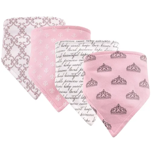 Vista 5 de Hudson Baby Baberos unisex de algodón para bebé, avión, talla única (paquete de 2)