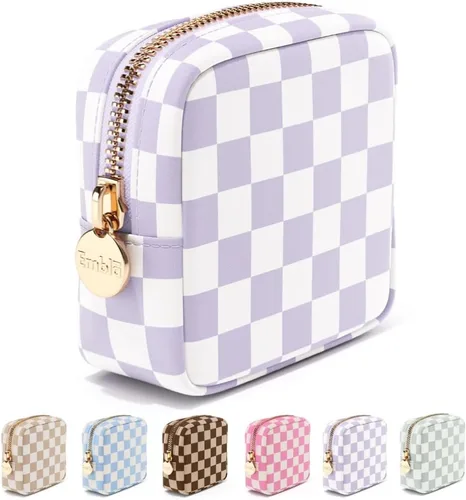 Vista 13 de Bolsa de Maquillaje de Viaje Embla Bolsa de Artículos de Aseo de Viaje, Negro, Mini, Mini