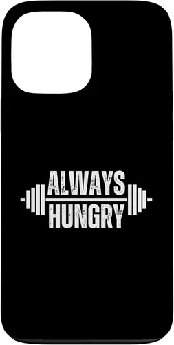 Vista 22 de iPhone 11 Pro Max Funny Body builder Always Hungry Gym Lover Workout Joke Case