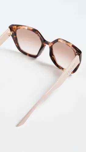 Vista 4 de Prada Gafas de sol de gran tamaño con diseño de ojo de gato