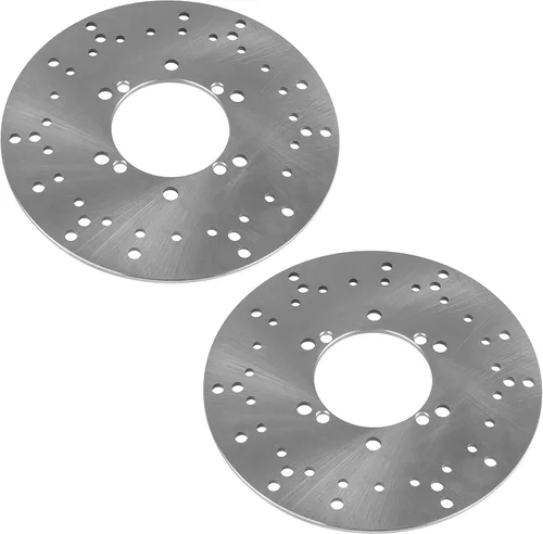 Vista 5 de Caltric Rotor de disco de freno delantero compatible con Polaris Diesel 455 4x4 UTV SxS 2000 2001