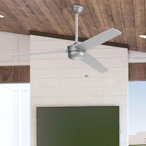 Vista 12 de Prominence Home Tenant, ventilador de techo LED contemporáneo de 52 pulgadas para interiores y exteriores, sin luz, cadena de tracción, opciones