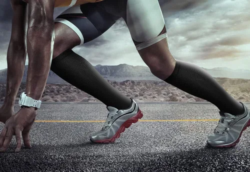 Vista 2 de QUXIANG Calcetines de compresión de cobre para mujer y hombre (8 pares) Lo mejor para correr atletismo ciclismo 15-20 mmHg, Cobre