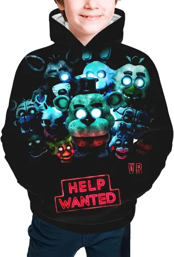 Vista 3 de Unisex Hoodie 3d Printed Game Pullover Sweatshirts Anime Hoodies