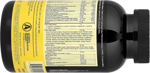 Vista 3 de Optimum Nutrition Opti-Men Suplemento multivitamínico diario, 240