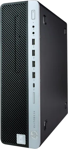 Vista 4 de HP EliteDesk 800G4 Computadora de sobremesa Hexa Core Intel i5 (3.2) 32 GB DDR4 RAM 500 GB SSD estado sólido Windows 11 Professional PC