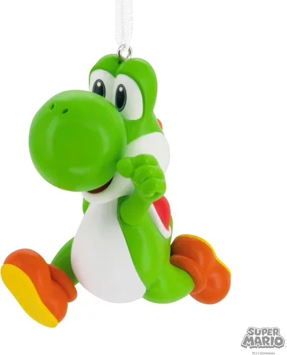 Vista 6 de Hallmark Nintendo Super Mario Yoshi - Adorno navideño
