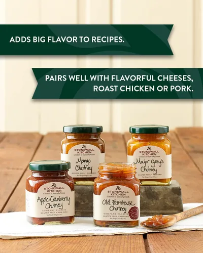 Vista 2 de Stonewall Kitchen Nuestra colección Chutney (colección de 4 piezas)