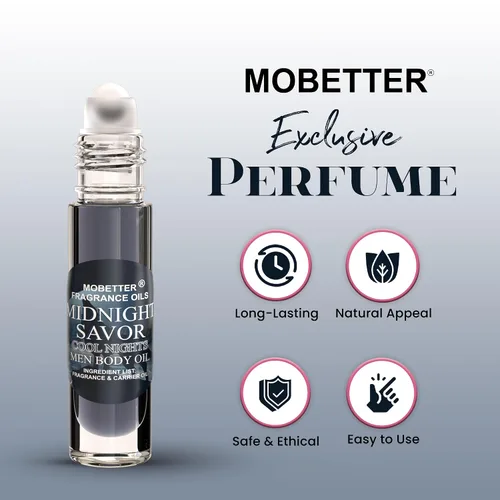 Vista 2 de MOBETTER FRAGRANCE OILS Aceite corporal Midnight Savor Cool Nights para hombre