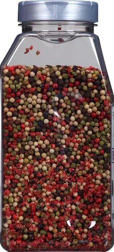 Vista 9 de McCormick Culinary Rainbow Peppercorn Medley, 15 onzas, un recipiente de 15 onzas de mezcla de pimienta mixta para recambio de molinillo, perfecto