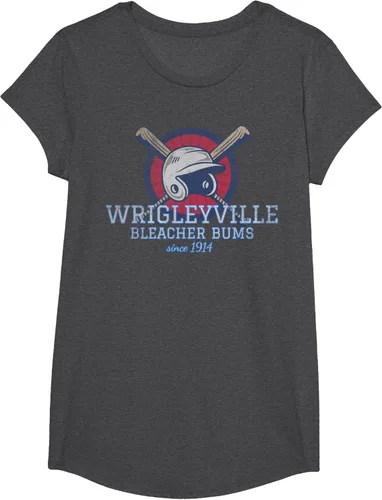 Vista 35 de Wrigleyville Bleacher Bums - Camiseta de béisbol divertida