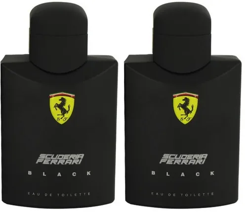 Vista 3 de Ferrari Scuderia Black Eau De Toilette Spray para hombre, 4.2 onzas
