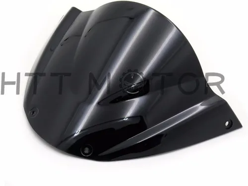 Vista 3 de SMT-Parabrisas compatible con Ducati Monster 696 2008 2009 2010 2011 2012-2014 negro [B074V39YYR]