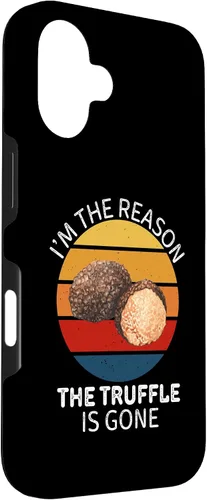 Vista 3 de Vintage I'm The Reason Truffle is Gone Food Lover Case for iPhone 16