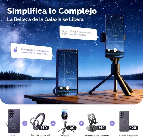 Vista 8 de CASEKOO - Carcasa para Samsung Galaxy S26 Ultra, 360 Spin Stand Fit for MagSafe, 18FT MIL-STD Protection, Shockproof Invisible Ring Holder Matte