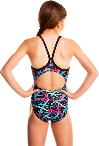 Vista 4 de Flow Funky - Trajes de baño de una pieza para practicar y competir en tallas 23 a 30
